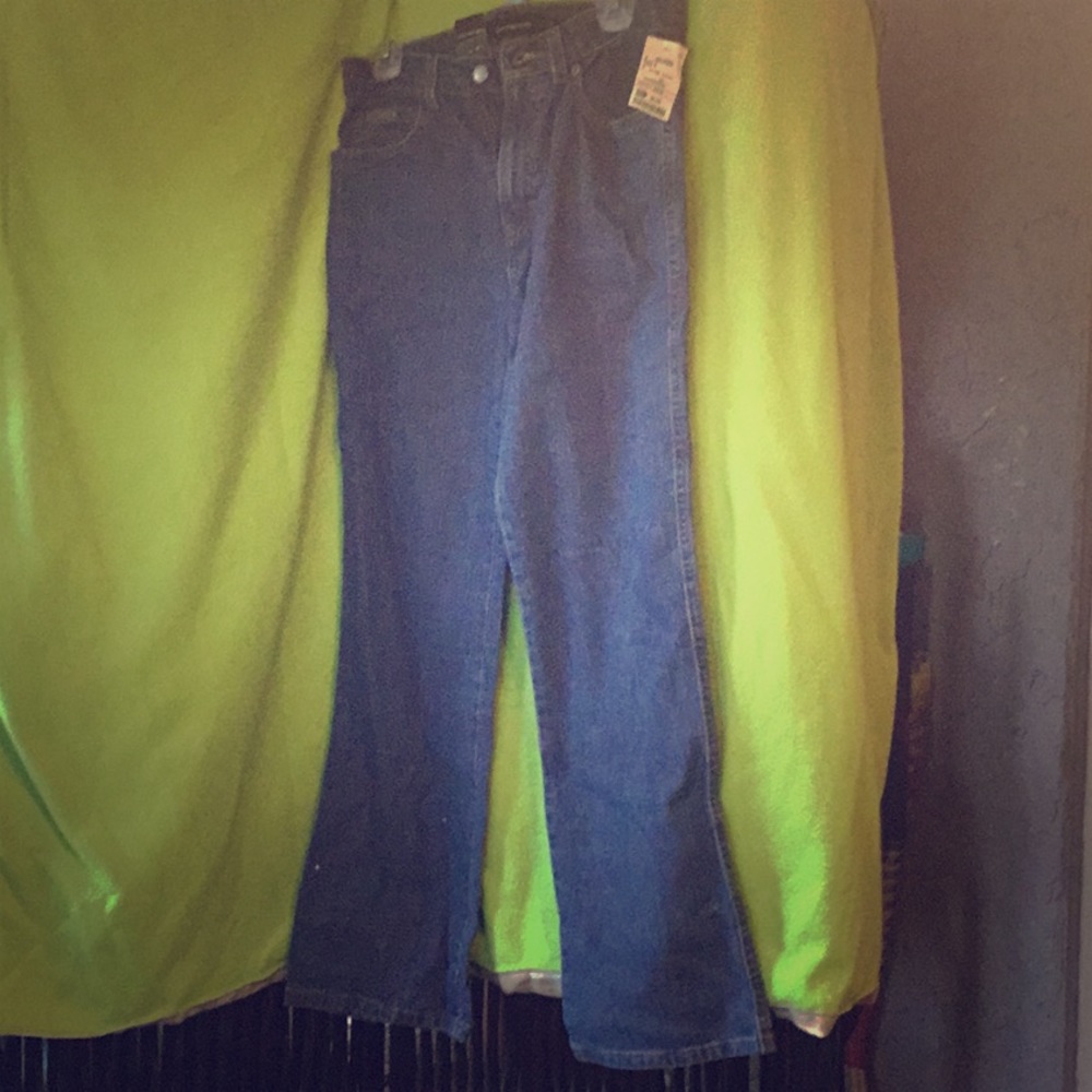 CK blue jeans